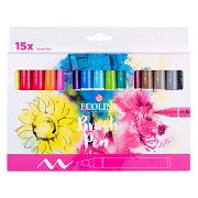 Ecoline Pinselstift-Set, 15 Farben