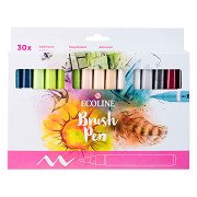 Ecoline Brush Pen Set Additional, 30 Farben