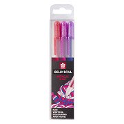 Sakura Gelly Roll metallic Set 3 Gelstifte Süßigkeiten