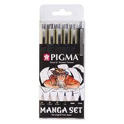 Sakura Einzigartige Manga-Sammlung von 6 Pigma Micron