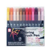 Sakura Koi Malpinsel-Stifteset, 24 Farben