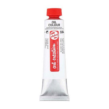 Talens Art Creation Ölfarbe, Tube 40 ml, Zinkweiß (Distelöl)