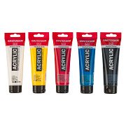 Amsterdam Standard Series Acrylfarben-Primärset 120 ml, 5 Stk.