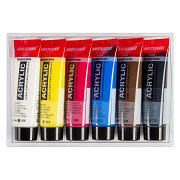 Amsterdam Standard Series Acrylfarben-Primärset 20 ml, 6 Stück.