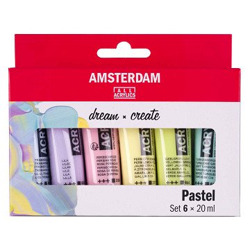 Amsterdam Standard Series Acrylic Paint Pastel Set 20ml, 6pcs.