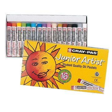 Junior Artist Set Wax Crayons, 16 pcs.