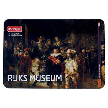 Bruynzeel Rijksmuseum Coloured Pencils, 50 pcs.