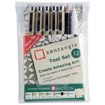 Sakura Zentangle Toolset, 12 pcs.