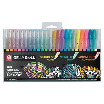Sakura Gelly Rolls, 24 pcs.