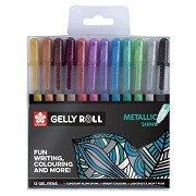 Sakura Gelly Rolls Metallic, 12St.