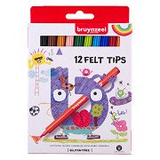 Bruynzeel Kids Felt-tip pens, 12 pcs.