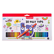 Bruynzeel Kids Felt-tip pens, 30 pcs.