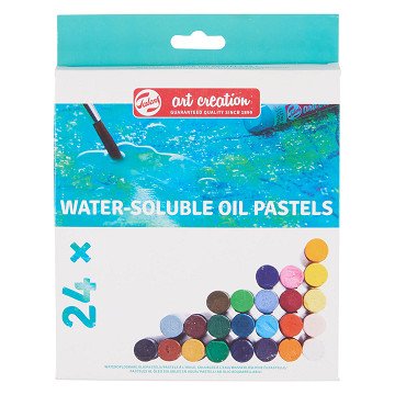 Talens Art Creation Water Soluble Oil Pastels, 24 pcs.