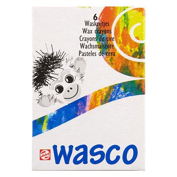 Talens Wasco Wachsmalstifte, 6 Stk.