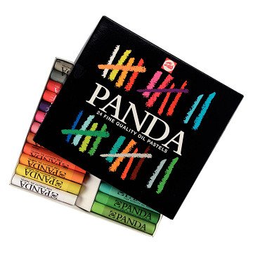 Talens Panda Oil Pastels, 24 pcs.