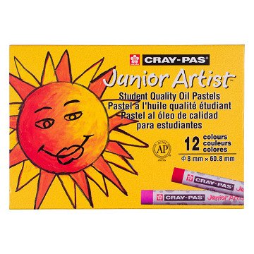 Sakura Cray-Pas Junior Artist Oil Pastels Set, 12pcs.