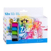 Ecoline Duotip Markers Basic Set, 12 pcs.