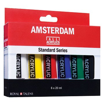 Royal Talens acrylic color set, 24x12 ml