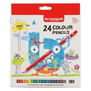 Bruynzeel Kids Colored Pencils, 24 pcs.