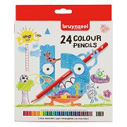 Kids Evolution Coloring Pencils 24-set