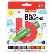 Bruynzeel Kids Wax crayons, 8st.