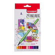 Bruynzeel Fineliners, 24 pcs.