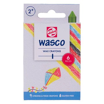 Talens Wasco Buntstiftset – 6 Farben