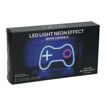 LED Neon Lamp Box Gameconsole 23x4x13 cm