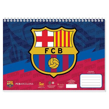 Barcelona Schetsboek met Stencils & Stickers