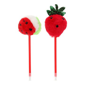 Fruit Pom Pom Pen, 1st.
