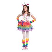 Dress up set Rainbow Unicorn, 4-6 years
