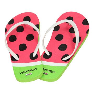 Watermelon Flip Flops, Size 32