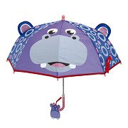 Fisher Price Umbrella - Hippopotamus, Ø 70 cm
