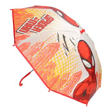 Spiderman Mat Transparante Paraplu, Ø 80 cm