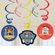 PAW Patrol Spinning Garlands, 6 pcs.