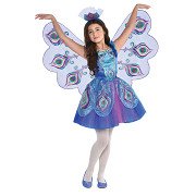 Peacock dress-up set, 4-6 years