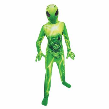 Alien-Kostümset, 8-10 Jahre
