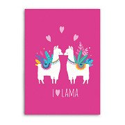 Fleece blanket Llama