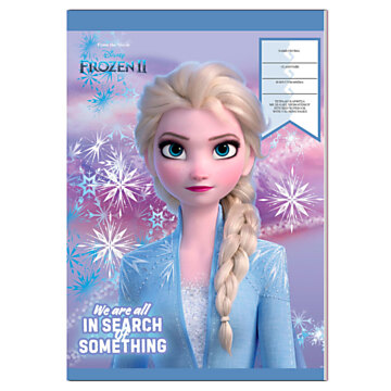 Notitieboek Frozen met Kleurplaten