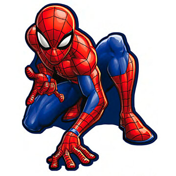 Kussen Spiderman 35x35cm