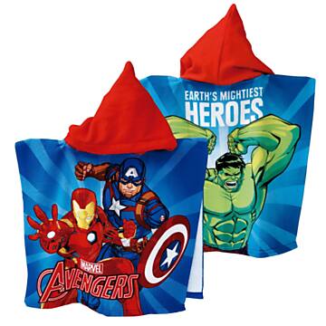 Handdoek Poncho Avengers, 55x55cm