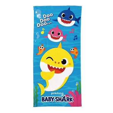 Badhanddoek Baby Shark, 70x140cm