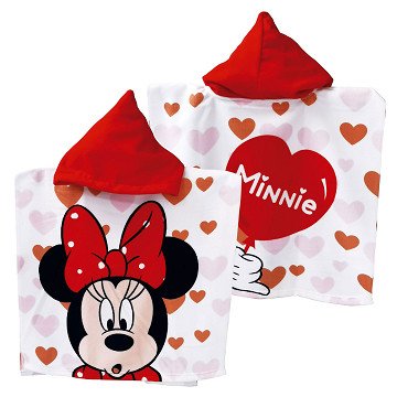 Handdoek Poncho Minnie Mouse, 55x55cm