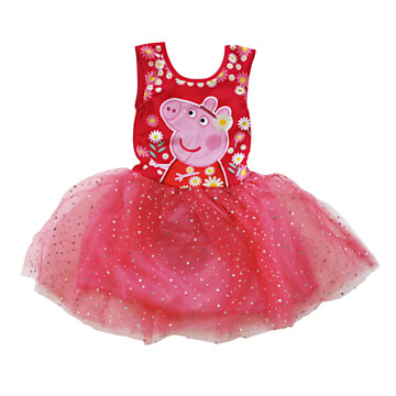 Balletjurk Peppa Pig, Rood