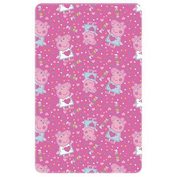 Fleece Blanket Peppa Pig, 150x95cm