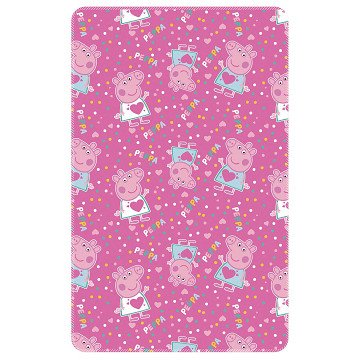 Fleece Deken Peppa Pig, 150x95cm