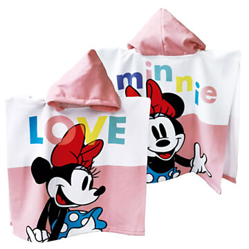 Handdoek Poncho Minnie Mouse, 55x55cm