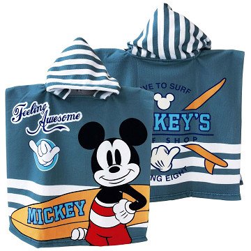 Handdoek Poncho Mickey Mouse, 55x55cm