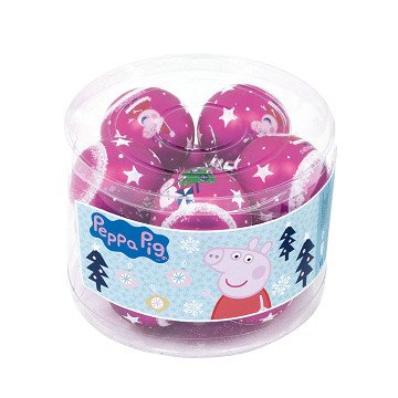 Kids Christmas Baubles Peppa Pig, 10pcs.