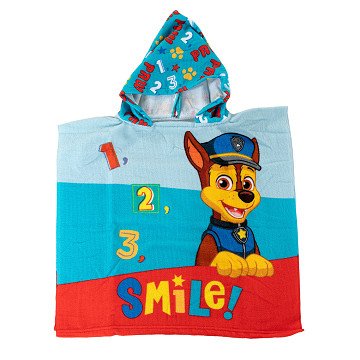 Handdoek Poncho PAW Patrol, 55x55cm